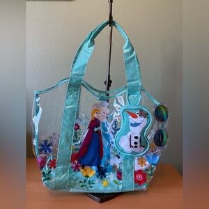 🌸Disney pre-owned like new. Elsa princess tote bag.LTB03.